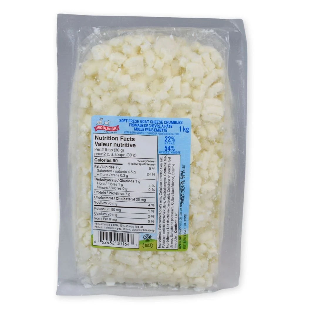 Woolwich - Goat Cheese - Crumbled — Each (1 KG)