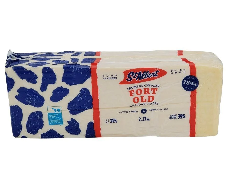 St. Albert - Old Cheddar - White - Cheese — Each (2.27 KG)