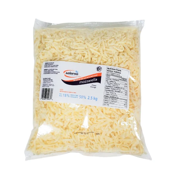 Salerno - Mozzarella Shred 18% 2.5KG