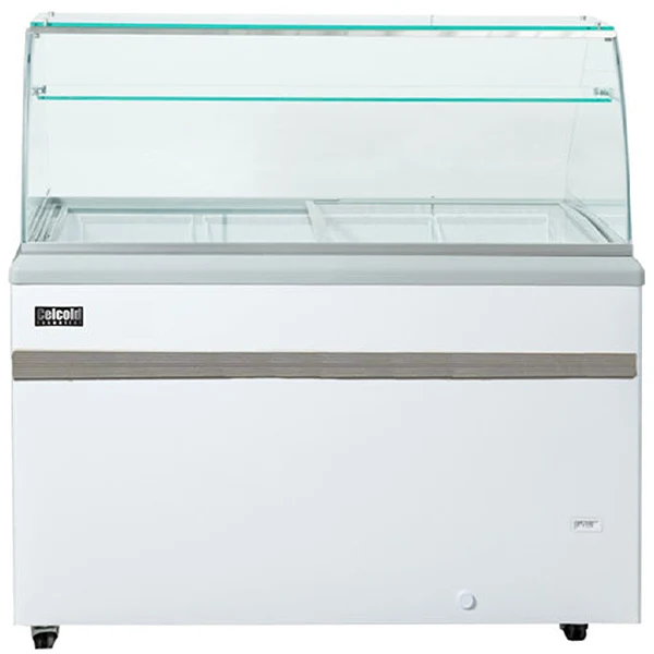 Celco - Ice Cream Dipping Cabinet 6 Baskets 71"