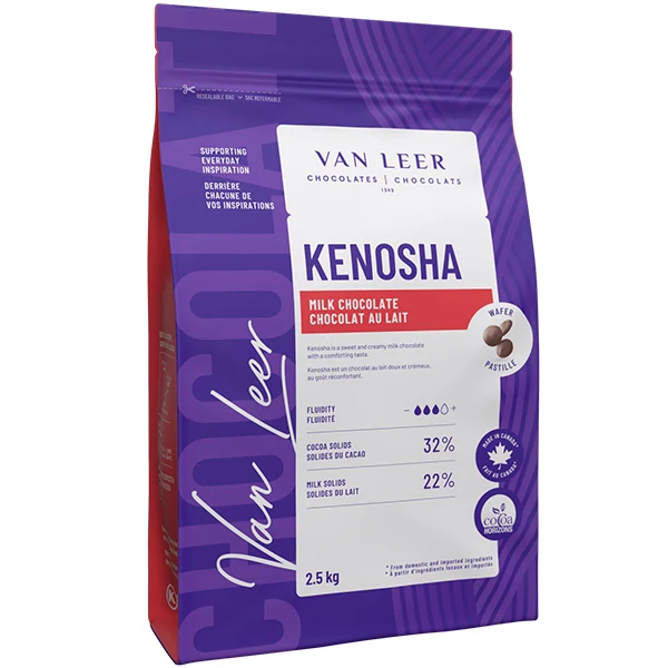 Van Leer - Kenosha Milk Chocolate Wafer 2.5KG