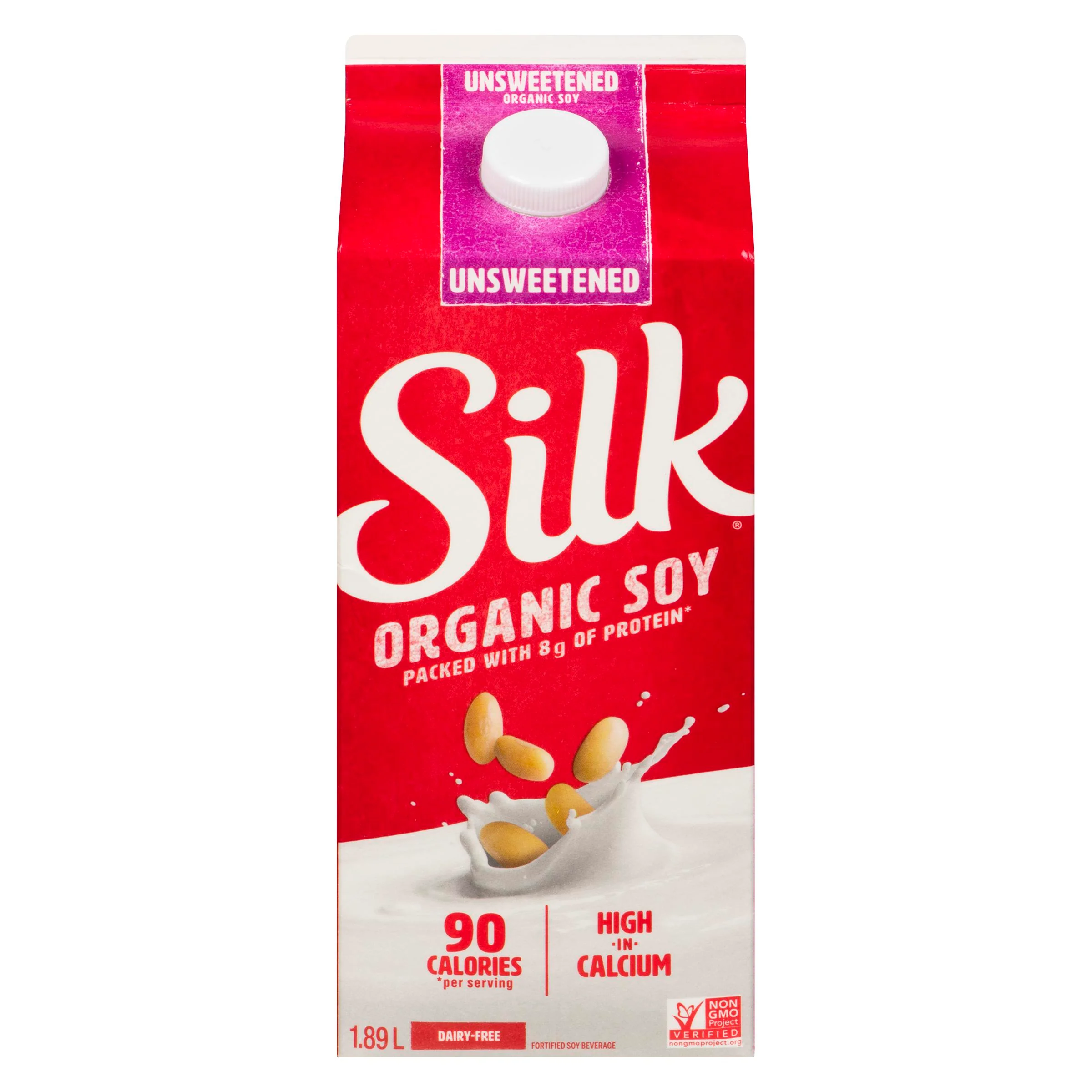 Silk Soy - Unsweetened Milk 1.89LT