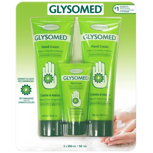Glysomed - Hand Cream Asst Size 3PK