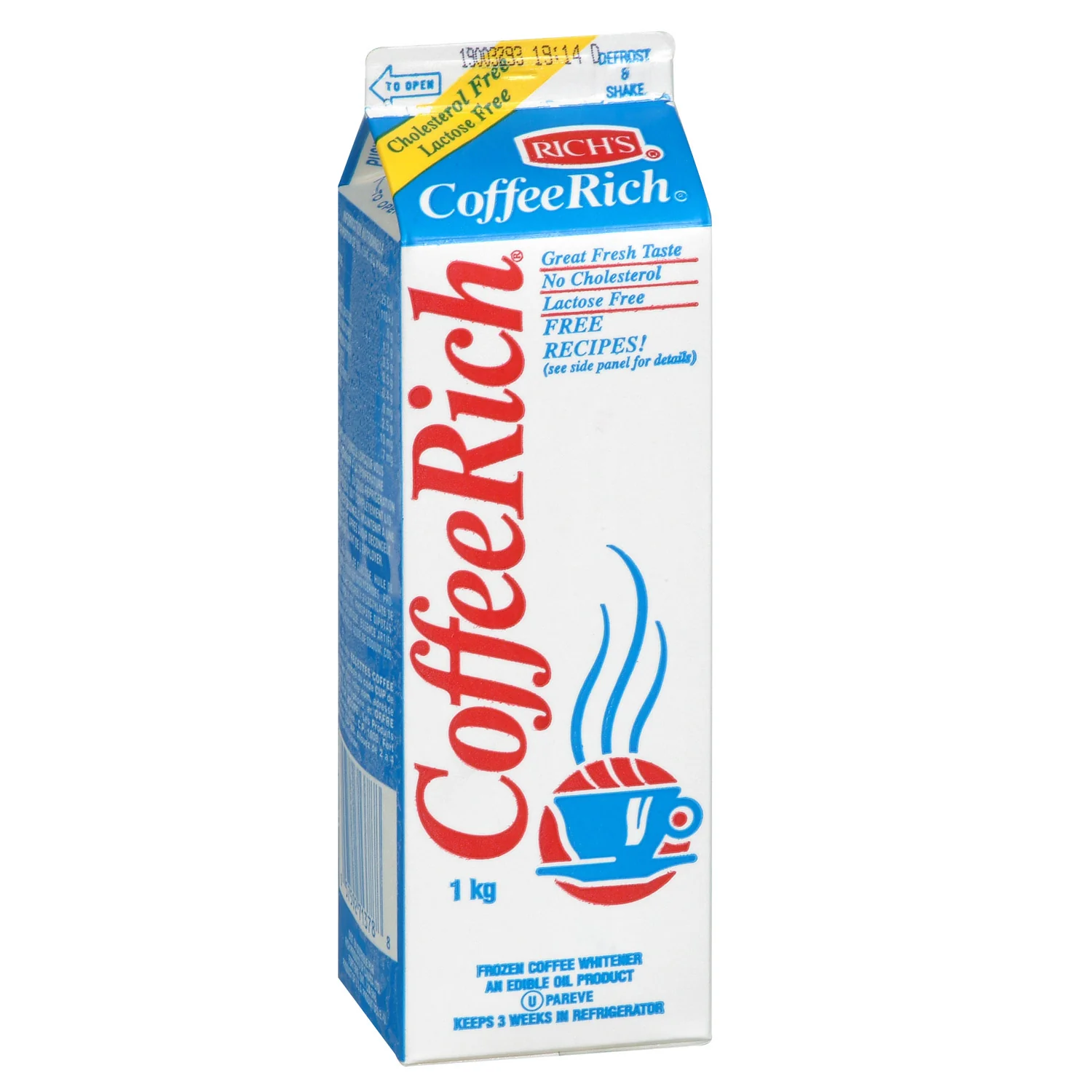 Coffee Rich - Rich'S Whitener Non-Dairy 1KG
