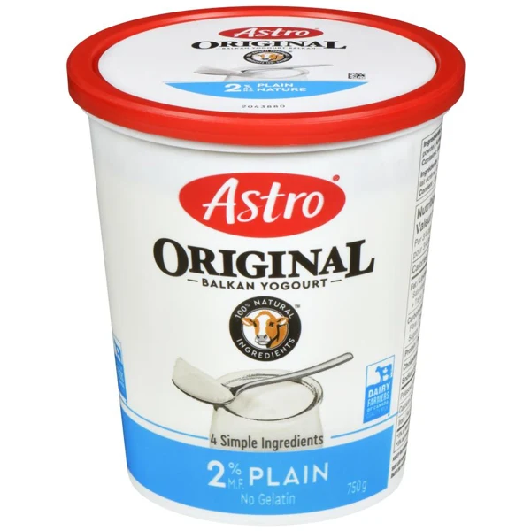 Astro - Plain 2% Yogurt 750GR