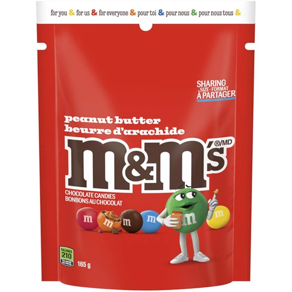 Mars - M&M Peanut Butter 165GR