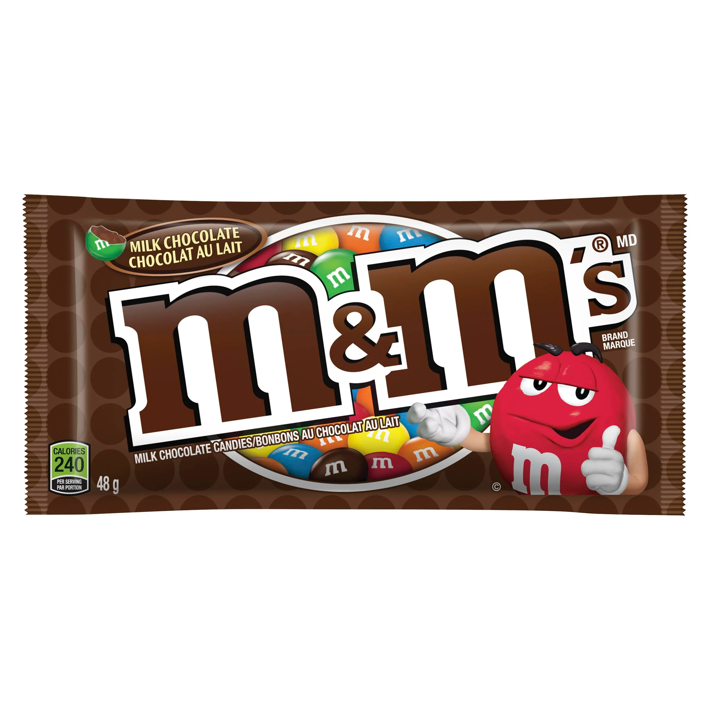 M&M - Milk Chocolate 48GR