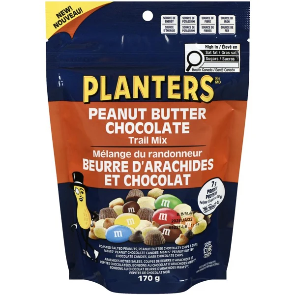 Planters - Peanut Butter Chocolate Trail Mix 170GR