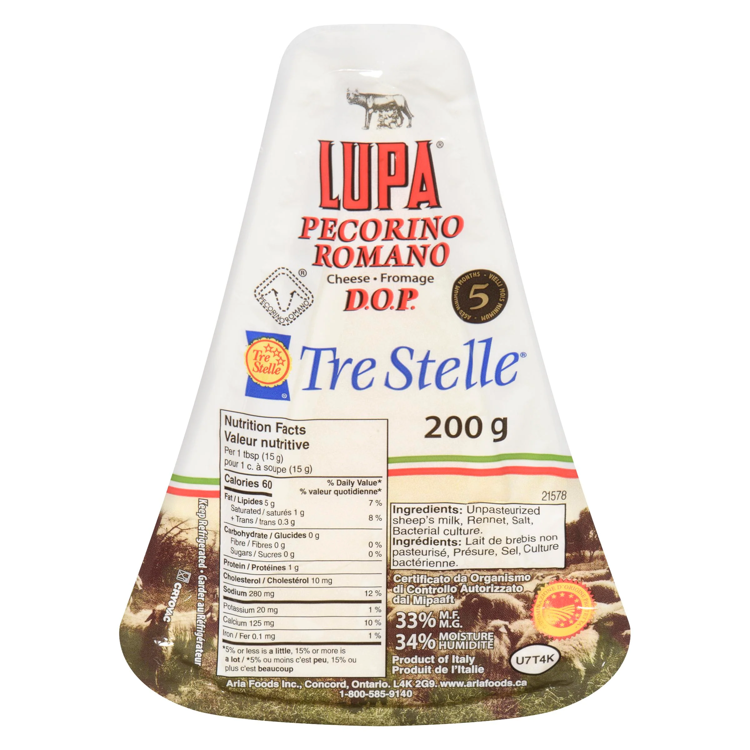 Tre Stelle - Romano Lupa 200GR