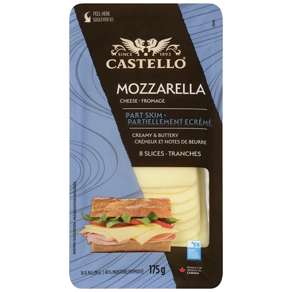 Castello - Mozzarella Slices 175GR