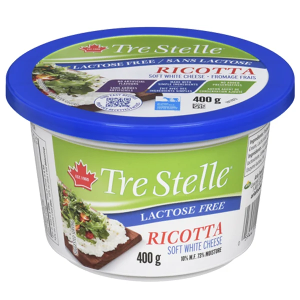Tre Stelle - Lactose Free Ricotta 400GR