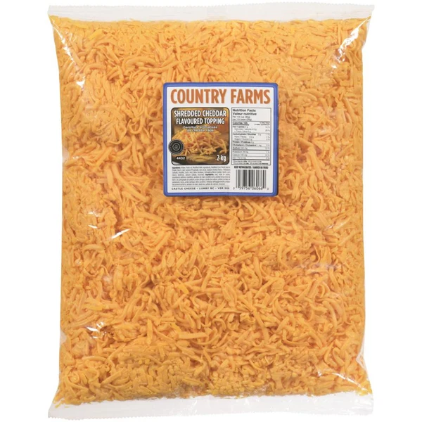 Country Farms - Cheddar Topping 2KG