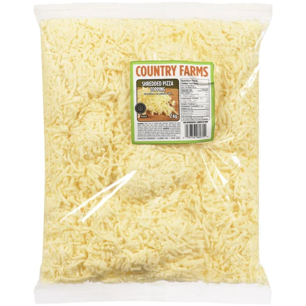 Country Farms - Shredded Pizza Topping 2KG