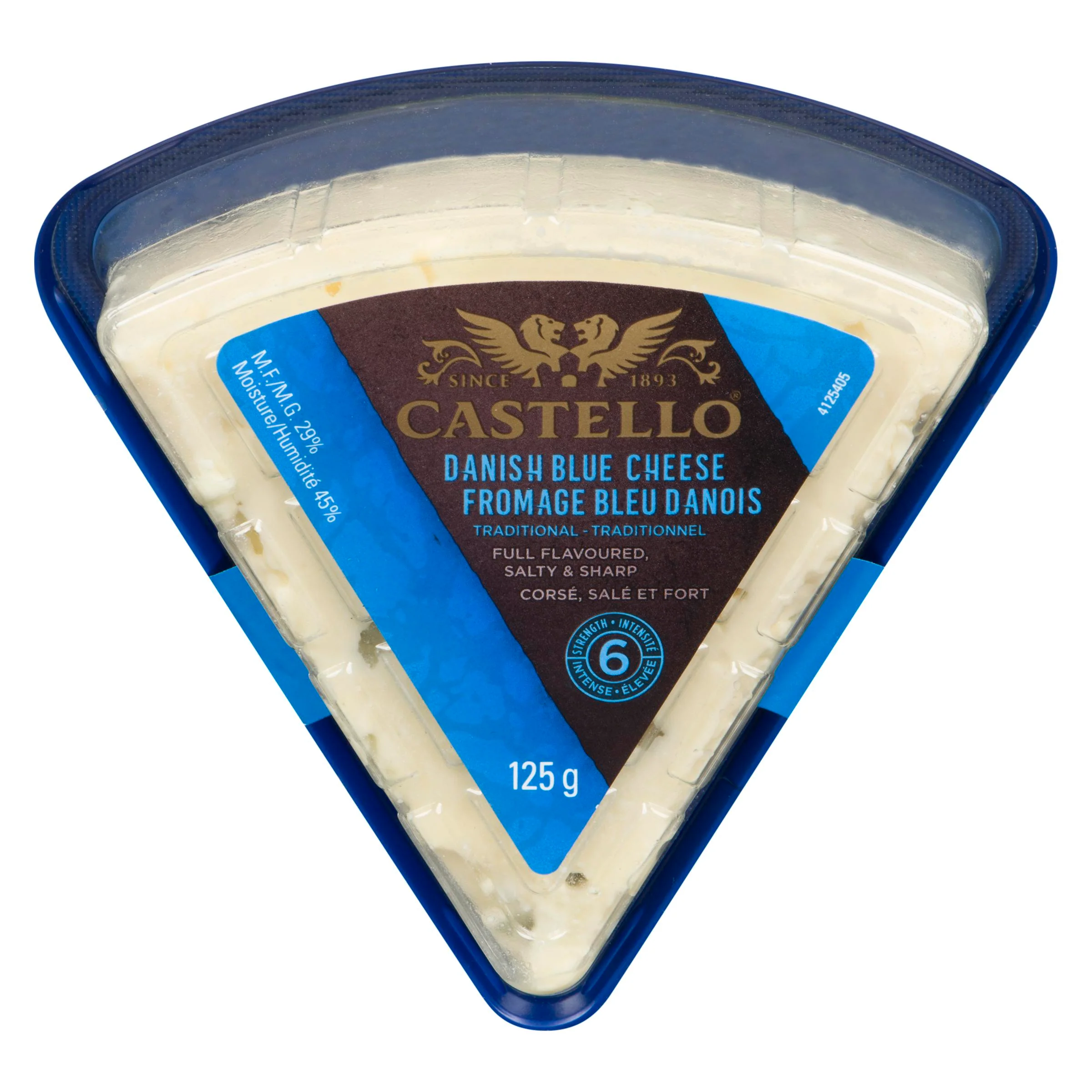 Castello - Traditional Blue Wedge 125GR