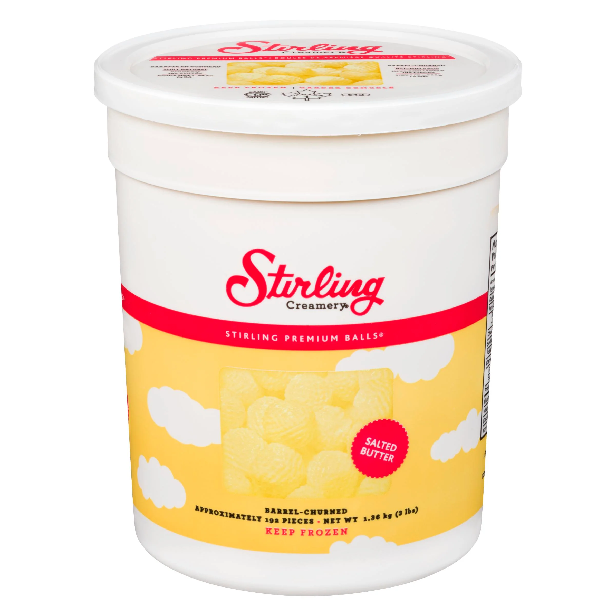 Gaylea - Stirling Butter Balls Salted 1.36 KG