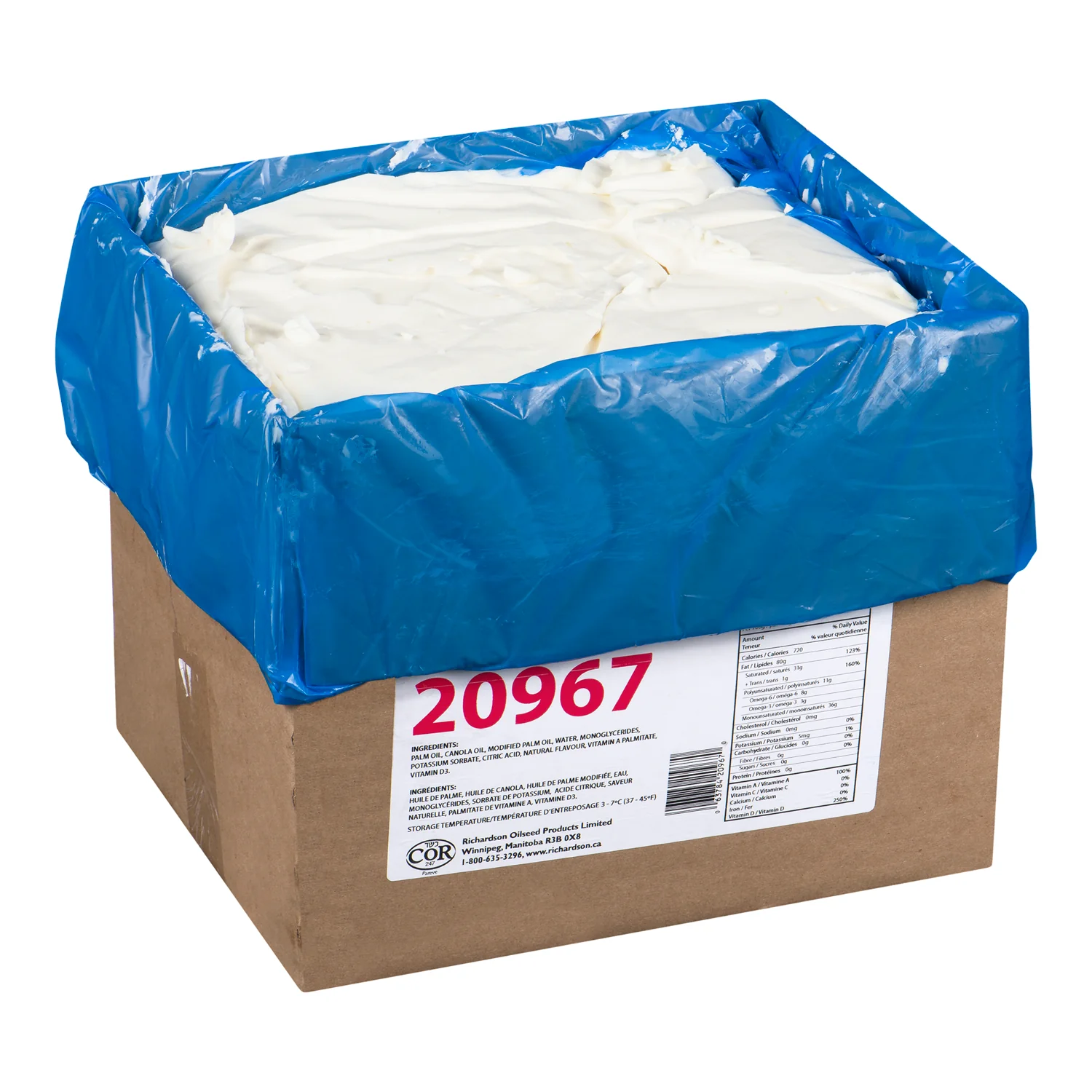 Monarch - Golden Gate Deluxe Bakers Margarine Sweet Unsalted 20KG