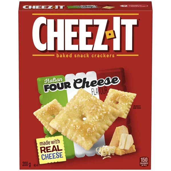 Kelloggs - Cheez It Italian Four Cheese 12x200 GR