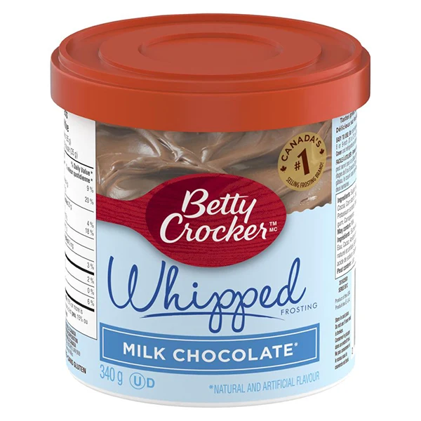 Betty Crocker - Frosting Whipped Milk Chocolate 340GR