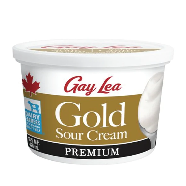 Gay Lea - Gaylea Gold Sour Cream Premium 18% 475ML