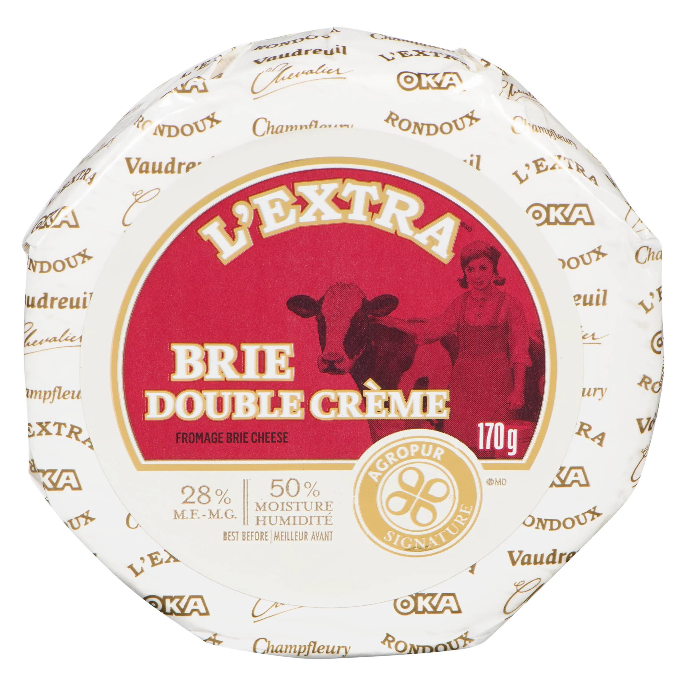 Brie - L'Extra Double Creme 170GR