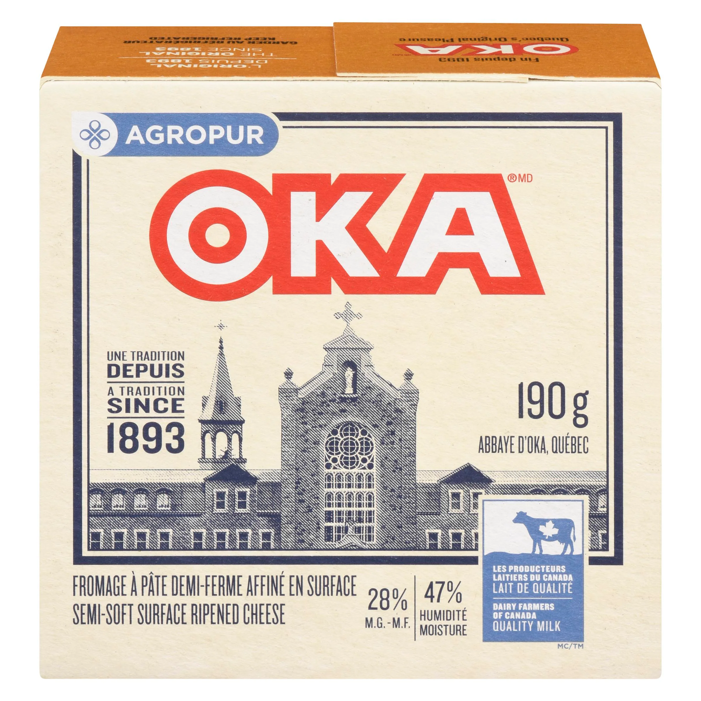 Agropur - Oka Cheese Original 190G