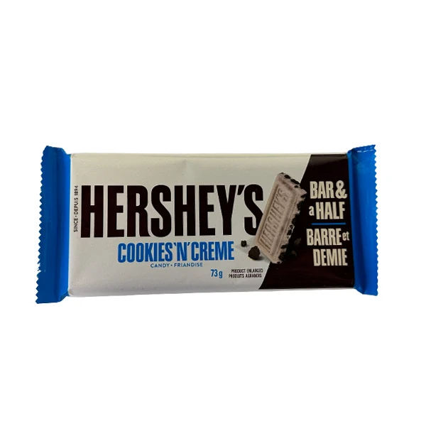 Hershey - Cookies Cream King Size 18x73 GR
