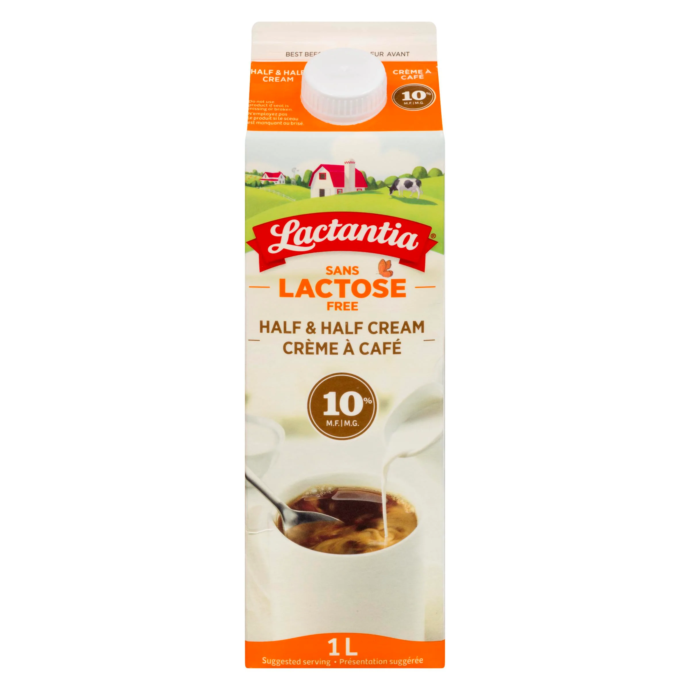 Lactantia - Lactose Free Cream 10% 1LT