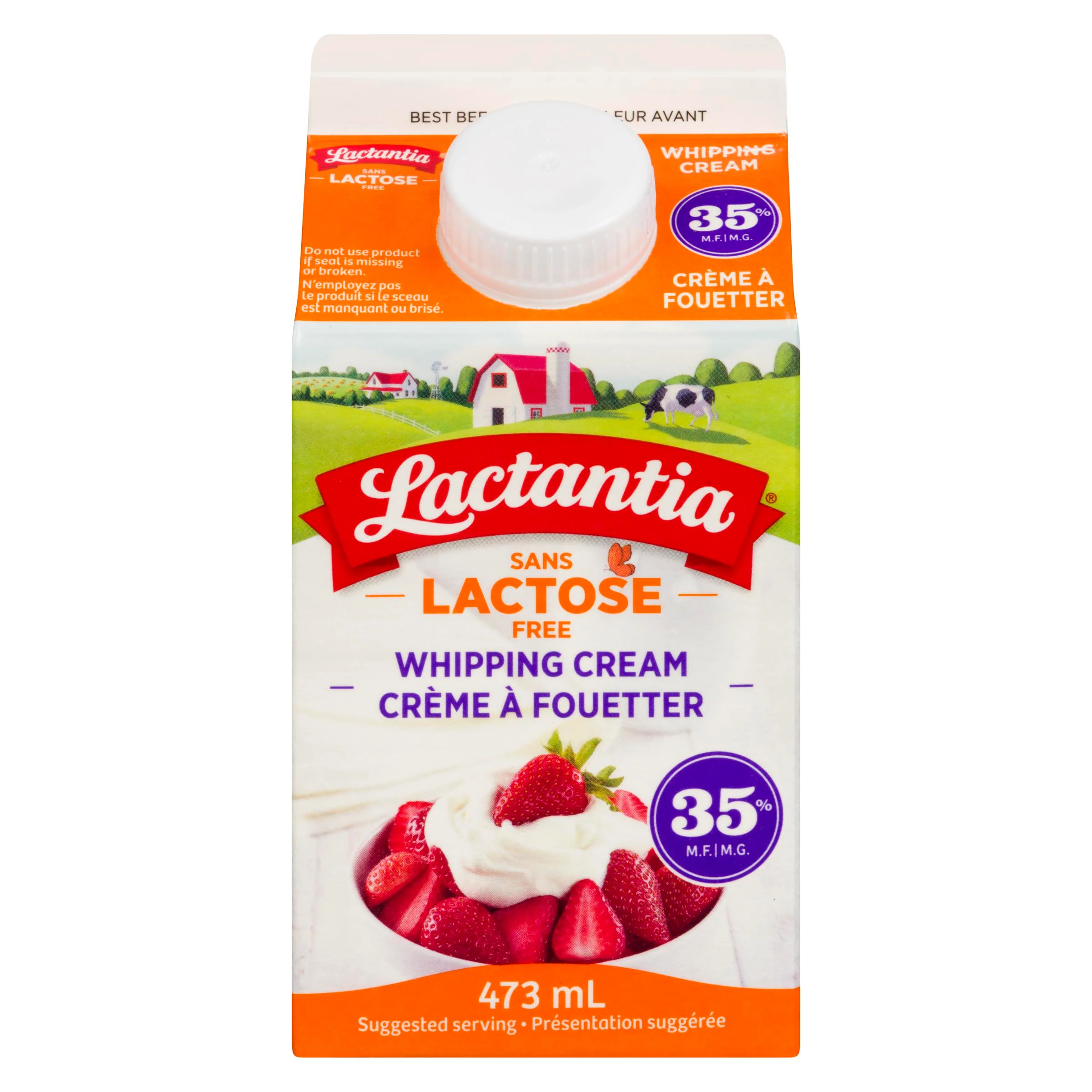 Lactantia - Lactose Free Whipping Cream 35% 473ML