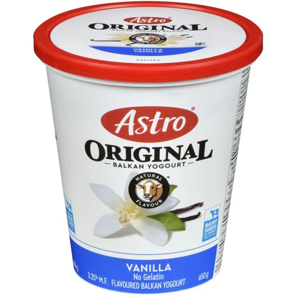 Astro - Original Yogurt Balkan Vanilla 650GR