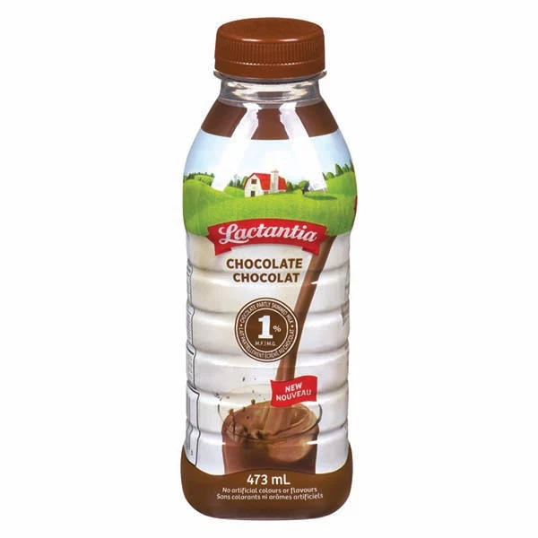 Lactantia - Chocolate Milk Bottles 1% 473ML