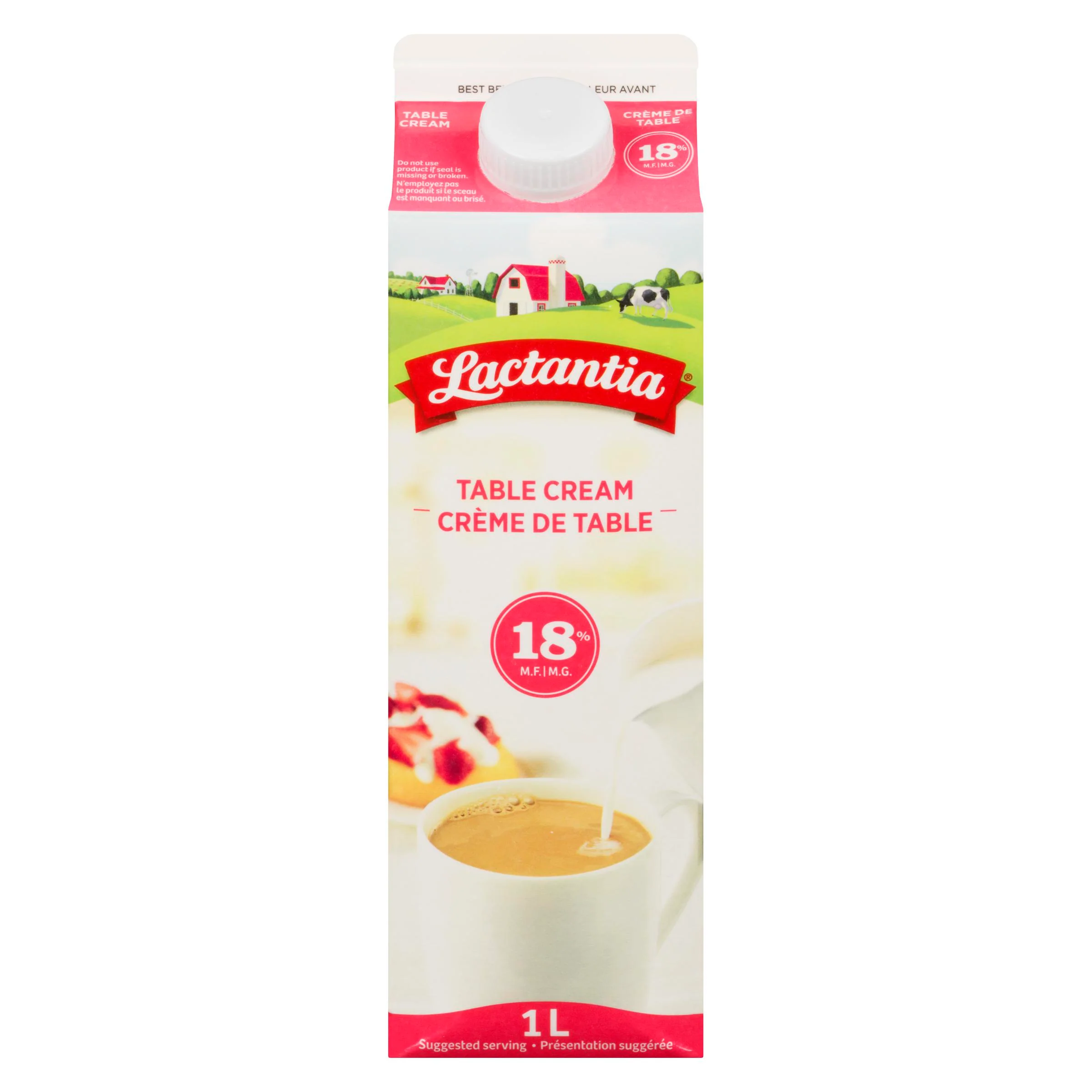Lactantia - Table Cream 18% 1LT