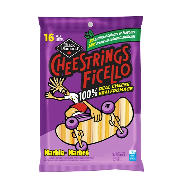Black Diamond - Marble Cheestrings (16 PK) 336GR