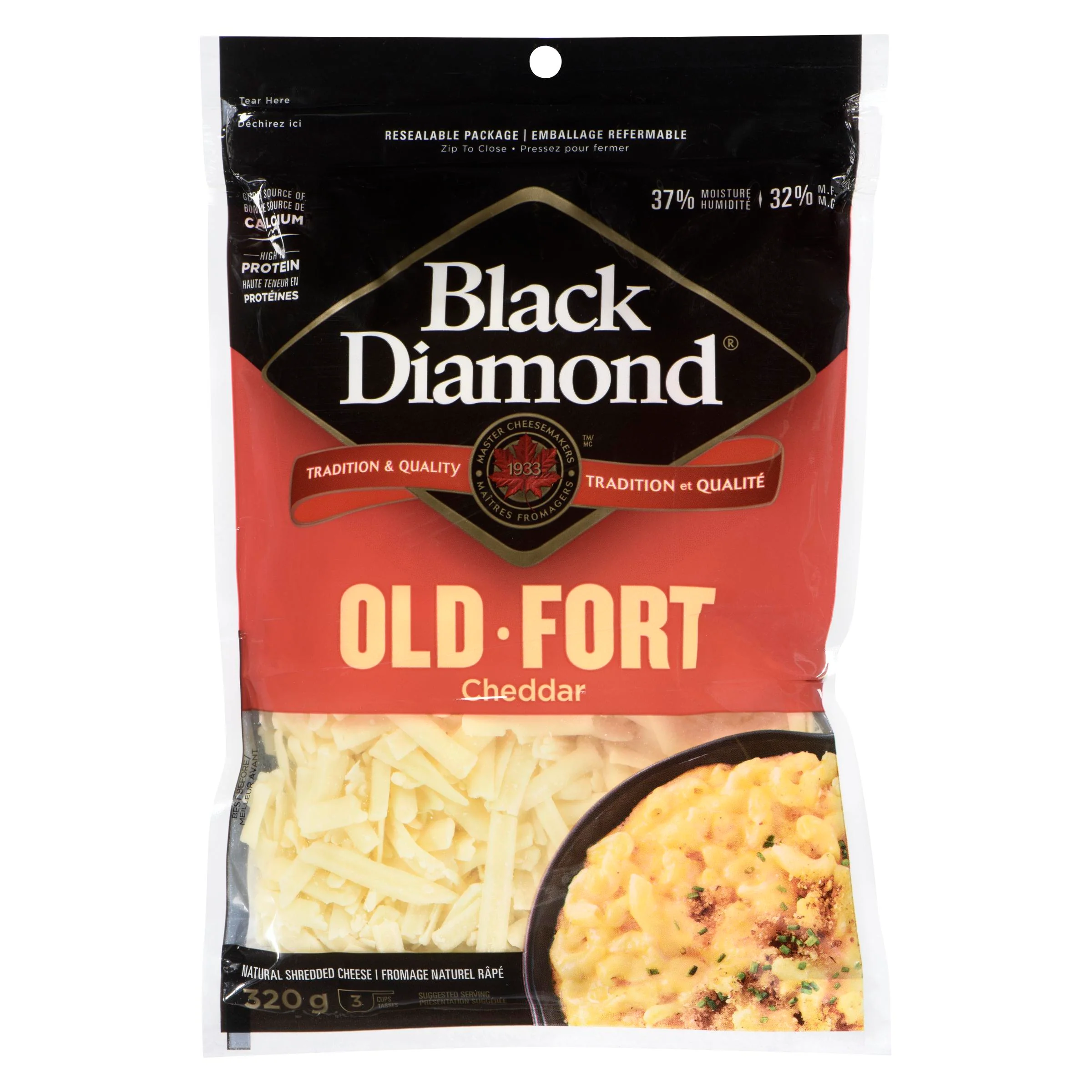 Black Diamond - Old White Shredded 320GR
