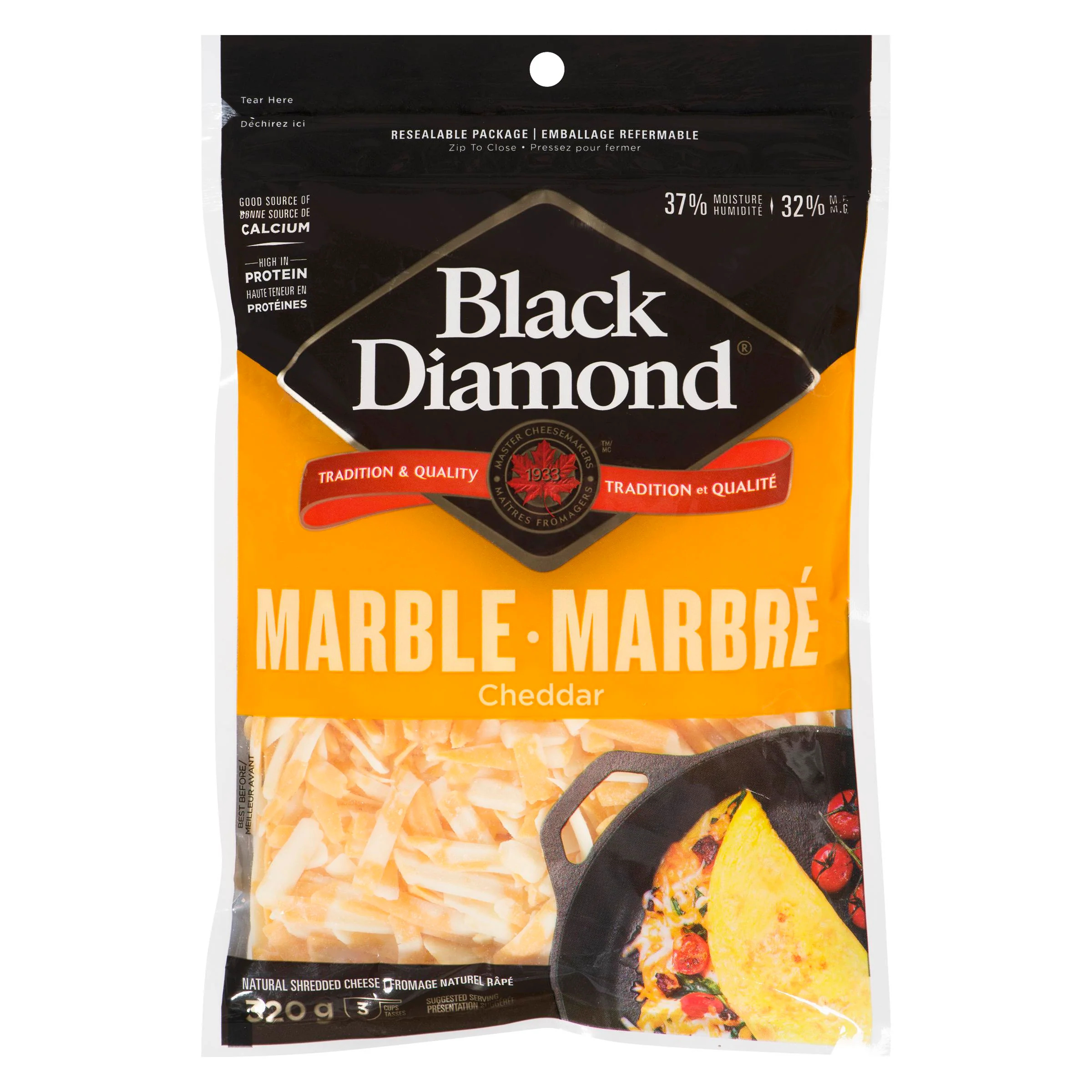 Black Diamond - Marble Shredded 320GR