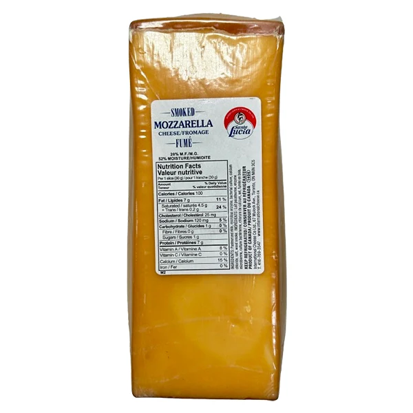 Santa Lucia - Smoked Mozzarella Block Per KG
