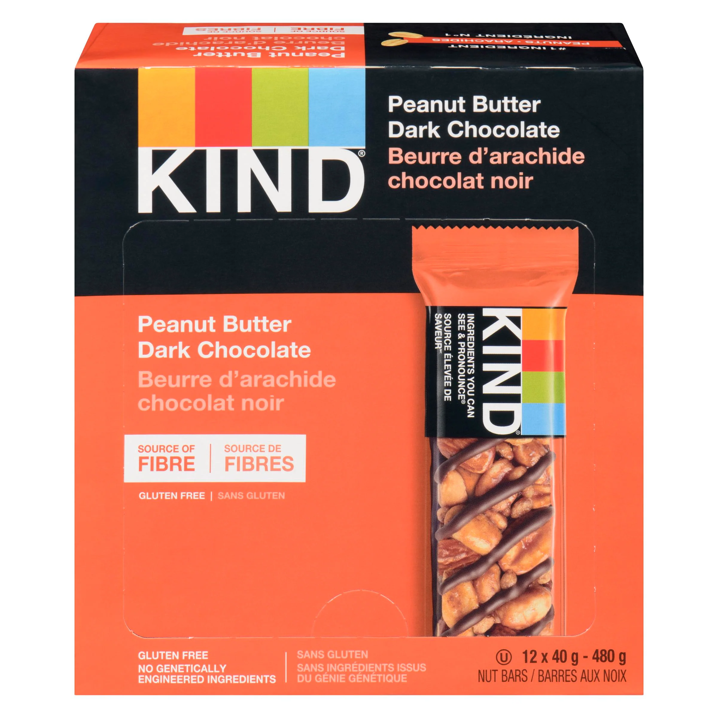 Kind Bar - Almond Peanut Butter & Dark Choco 12x40 GR