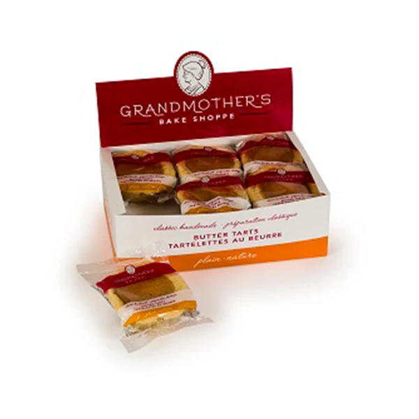 Grandmother'S - Butter Tarts Plain Large 6EA