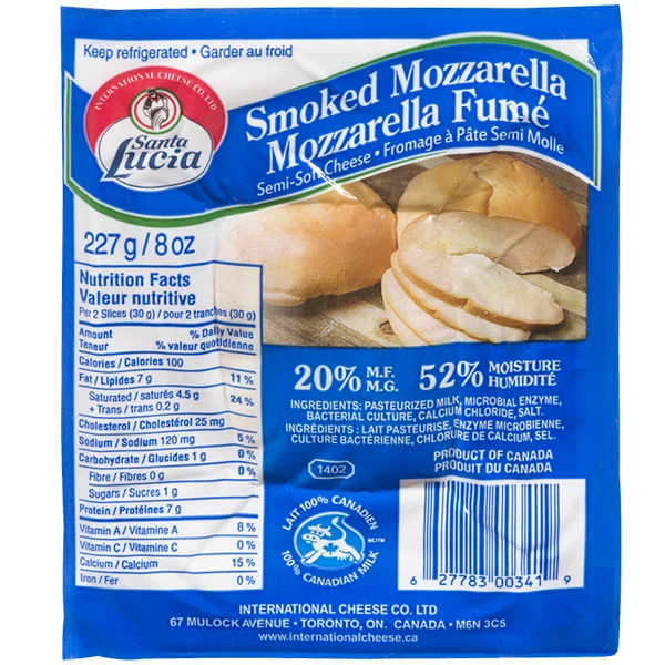 Santa Lucia - Smoked Mozzarella Ball 227GR