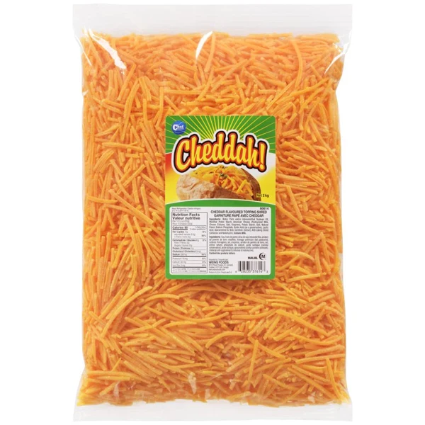 Chef Nutri - Cheddar Shredded Topping 2KG