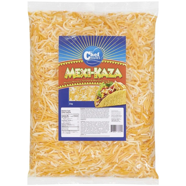 Chef Nutri - Mexikaza Shredded Cheese 2KG