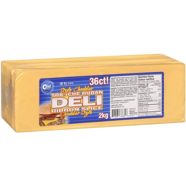 Chef Nutri - Ribbon Slice Cheese Product 36CT