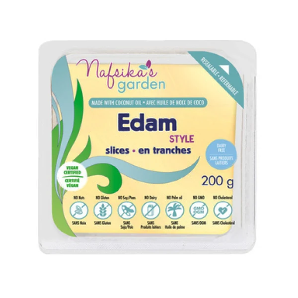 Nafsikas Garden - Vegan Edam Style Slices 200GR