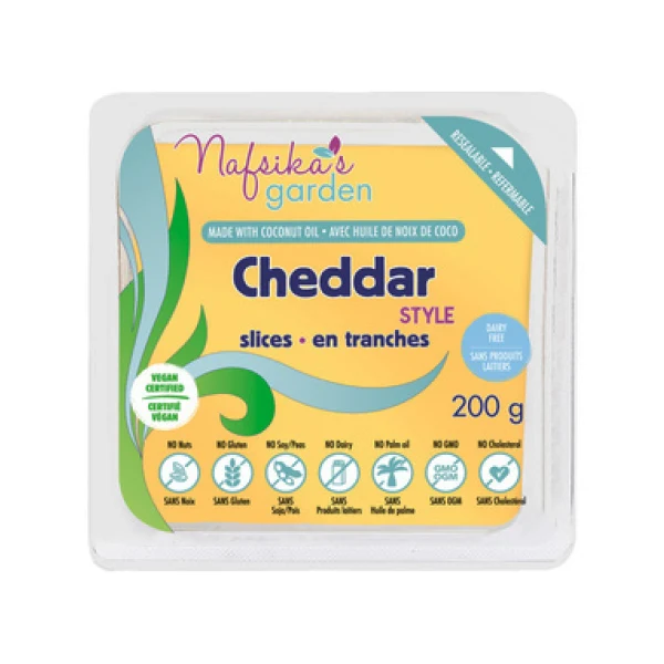 Nafsikas Garden - Vegan Cheddar Style Block 200GR