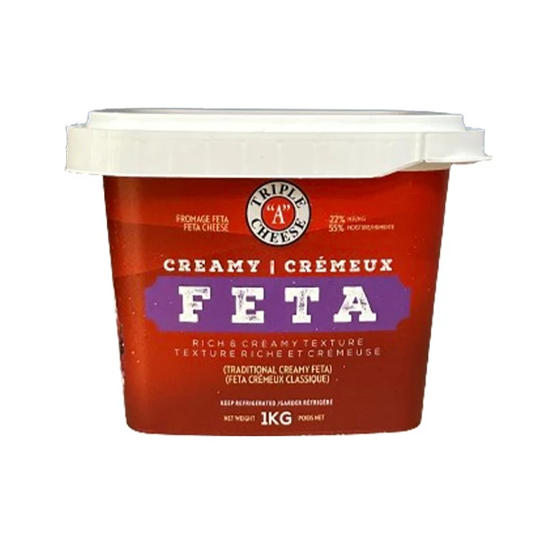 Triple A Cheese - Creamy Feta 1KG
