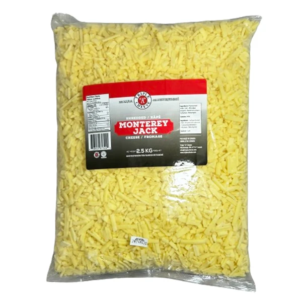 Triple A Cheese - Shredded Monterey Jack 2.5KG