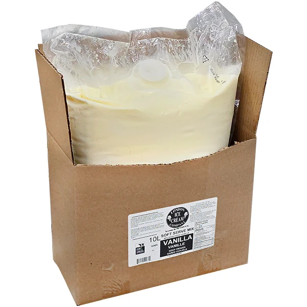 London Ice Cream - Vanilla Soft Serve Mix 6% 10L