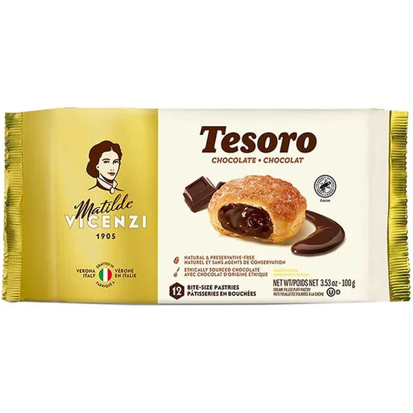 Vicenzi - Tesoro Chocolate Cream 100GR