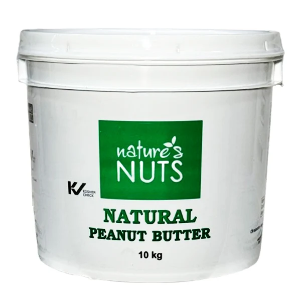 Nature'S Nuts - Peanut Butter Natural Smooth 10KG