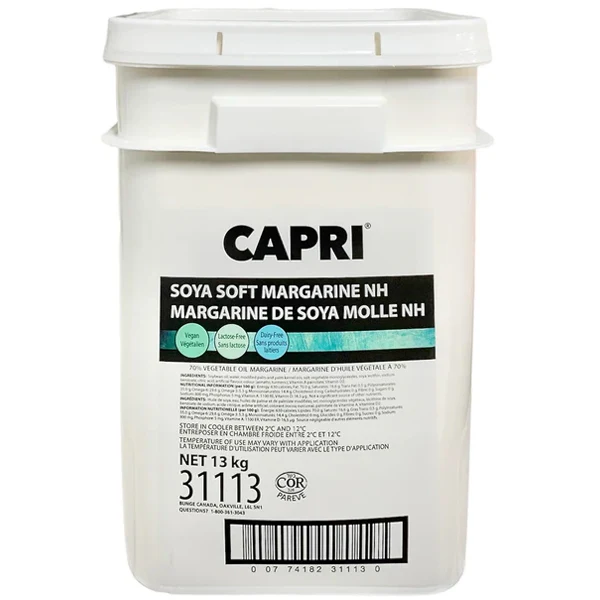 Capri - Vegan Nh Soya Soft Margarine 13KG