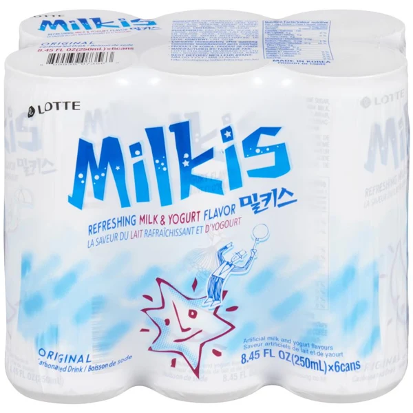 Lotte Milkis - Original Yogurt 6x250 ML